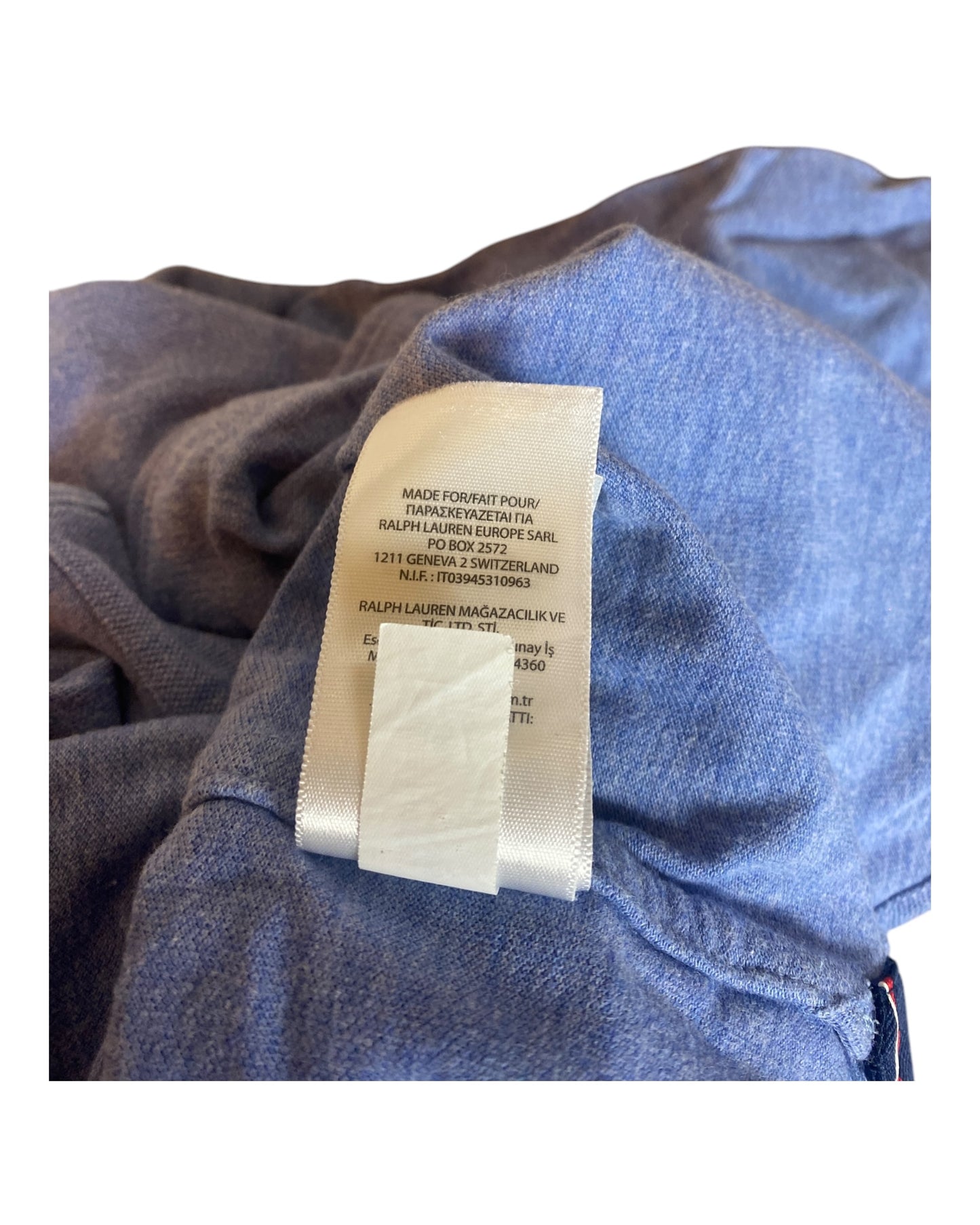 Polo Ralph Lauren Hemd hellblau Größe M