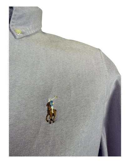 Polo Ralph Lauren Oxford Bluse flieder Größe M