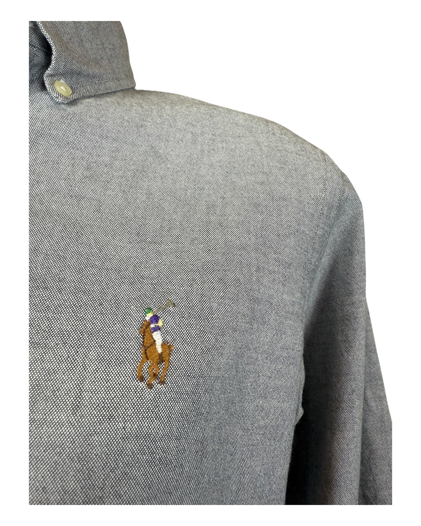 Polo Ralph Lauren Oxfordhemd grau Größe M