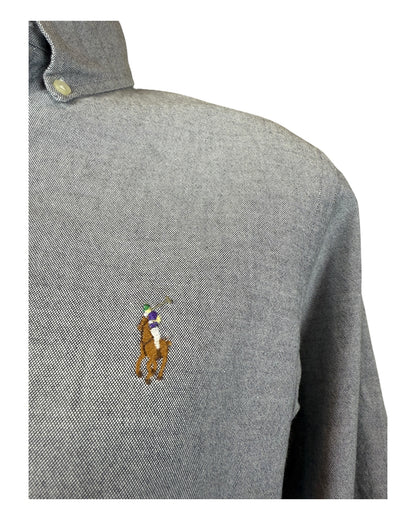 Polo Ralph Lauren Oxfordhemd grau Größe M