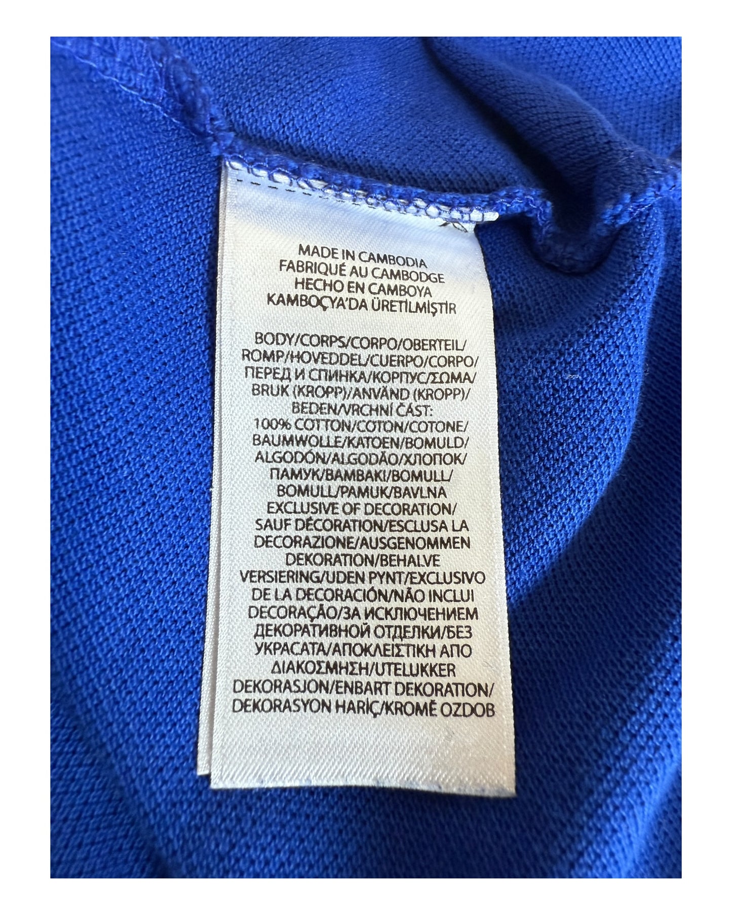 Polo Ralph Lauren Poloshirt royalblau Größe M