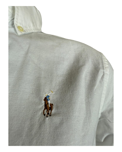 Polo Ralph Lauren Oxford Bluse weiß Größe S
