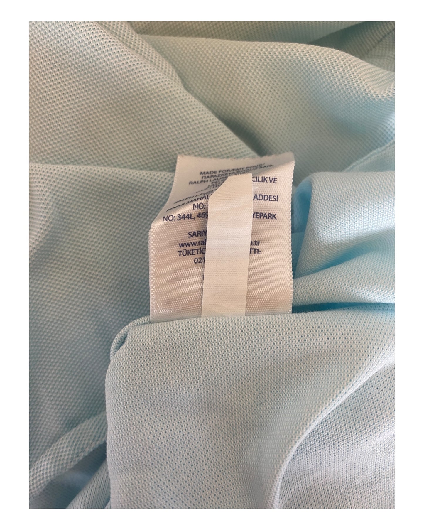 Polo Ralph Lauren Knit Oxfordhemd türkis Größe L