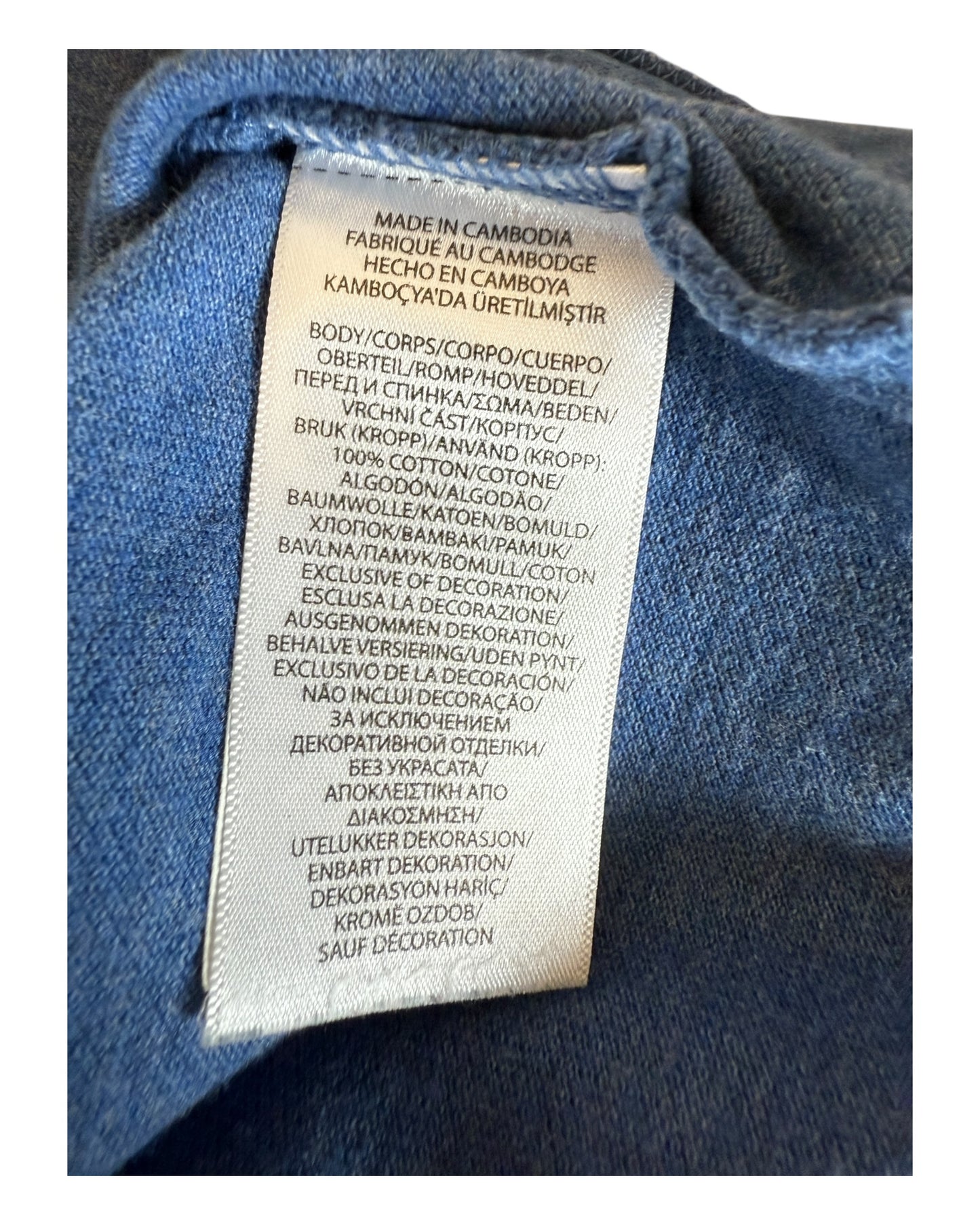 Polo Ralph Lauren Poloshirt blau Größe M