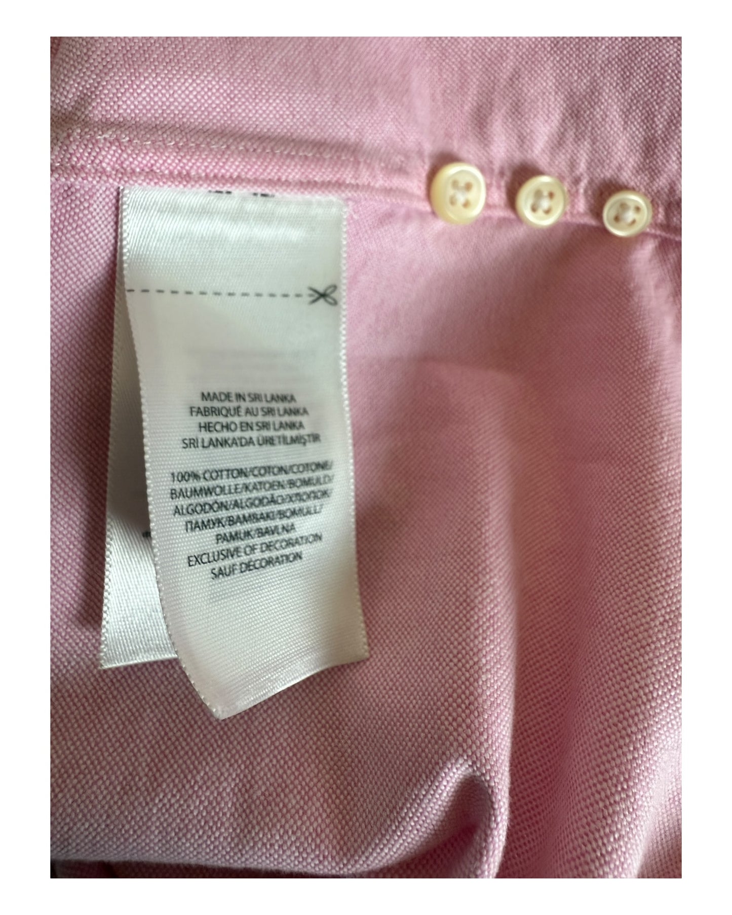 Polo Ralph Lauren Bluse rosa Größe M