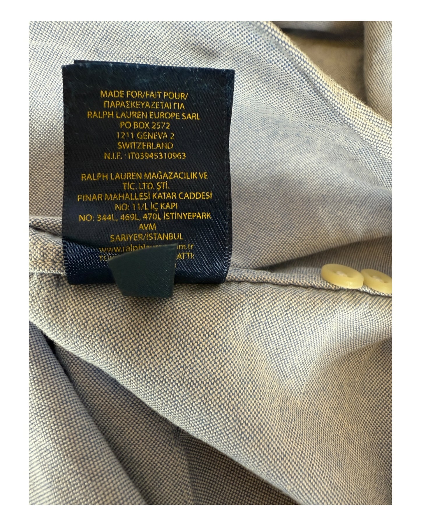 Polo Ralph Lauren Bluse hellblau Größe S