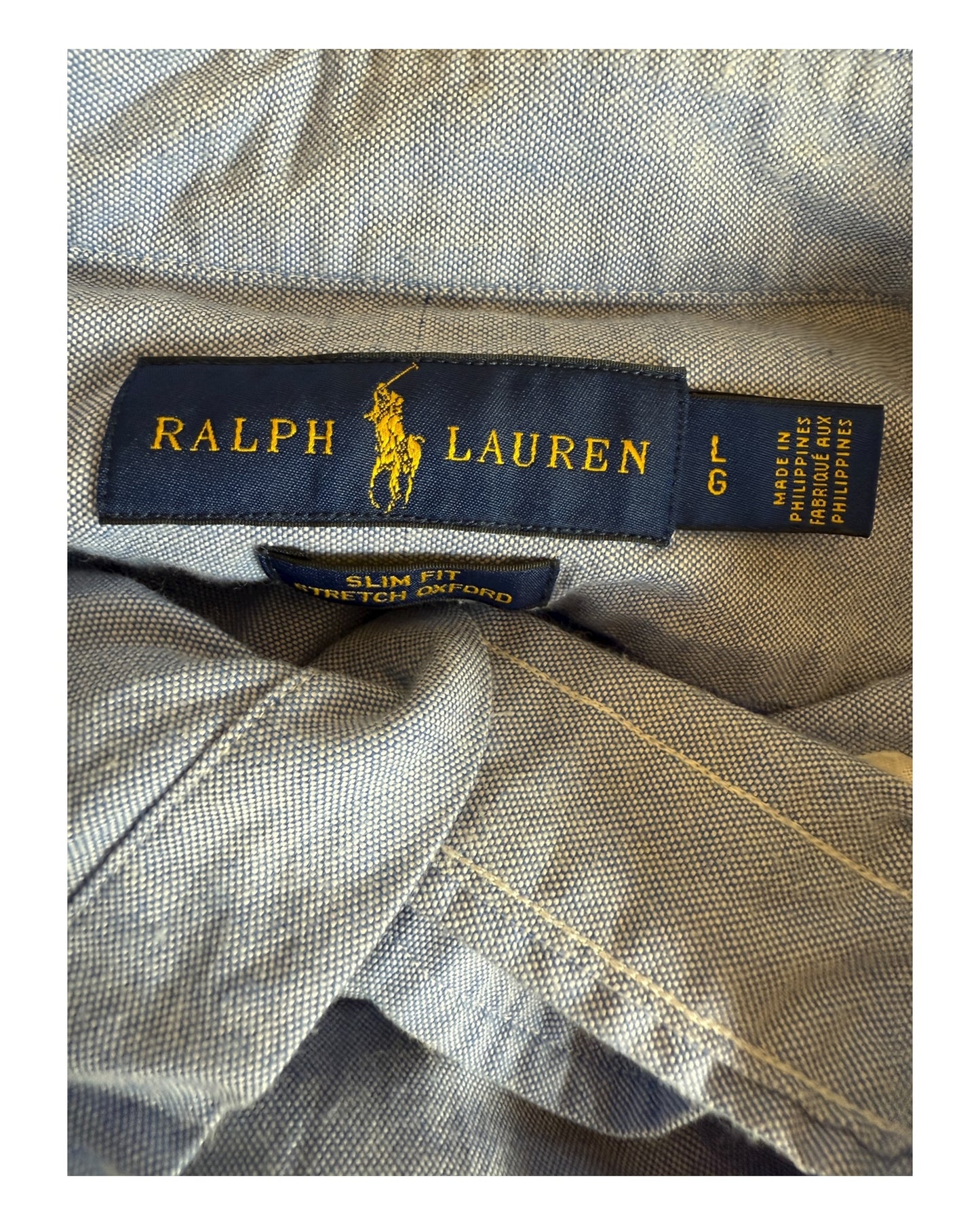 Polo Ralph Lauren Oxfordhemd hellblau Größe L