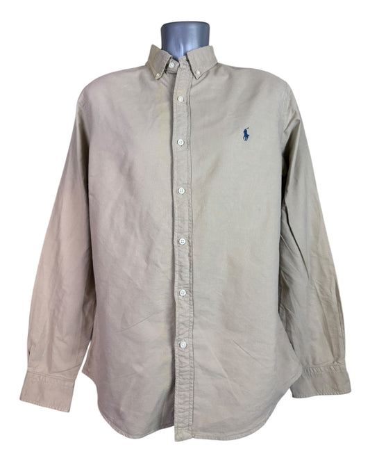 Polo Ralph Lauren Oxfordhemd beige Größe L