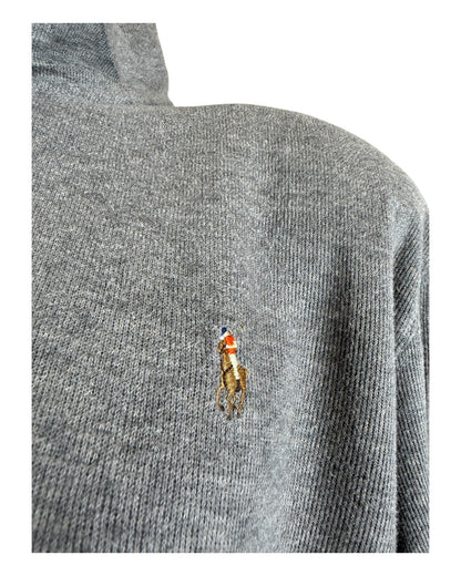 Polo Ralph Lauren Half Zip Pullover grau Größe L