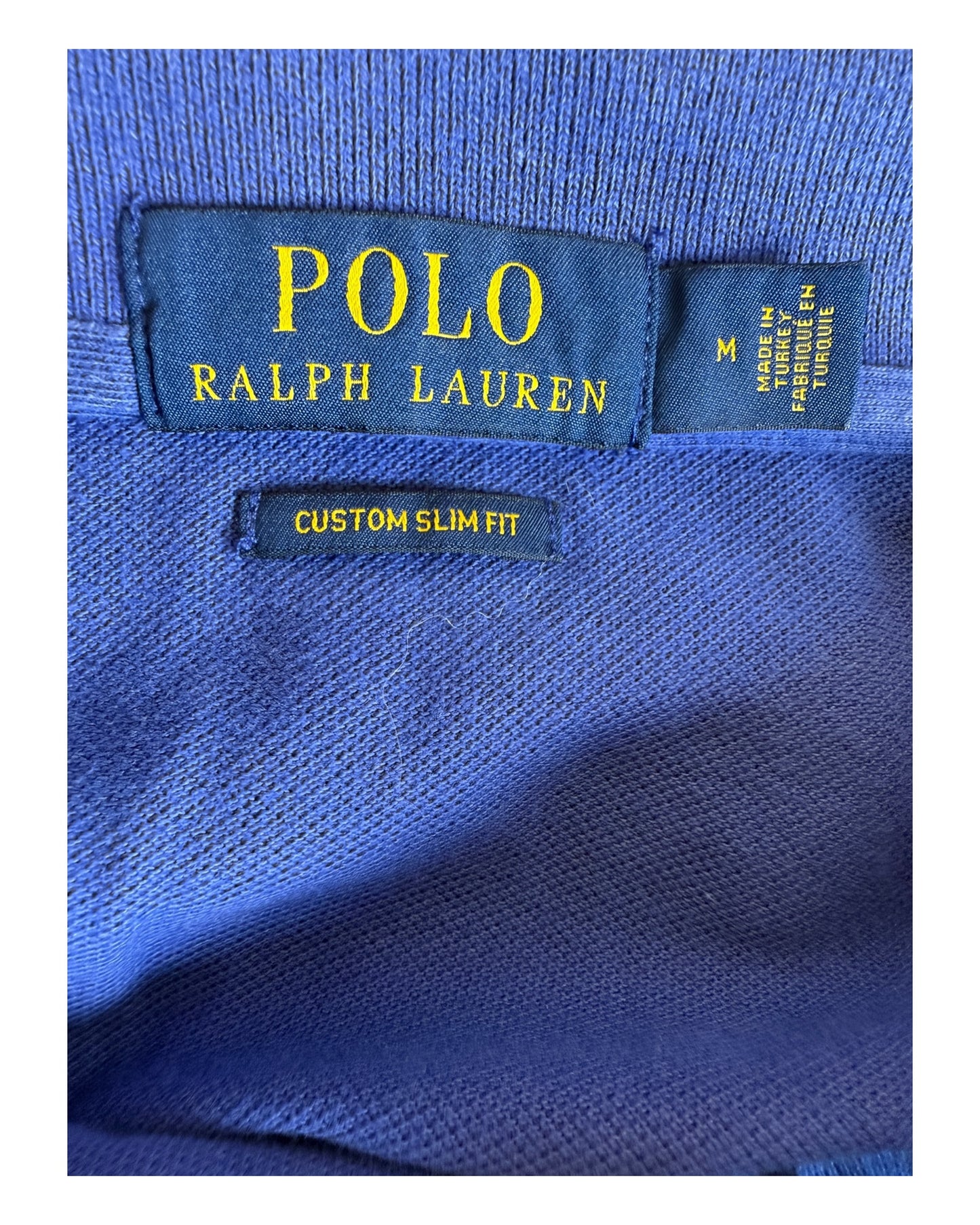 Polo Ralph Lauren Poloshirt blau Größe M