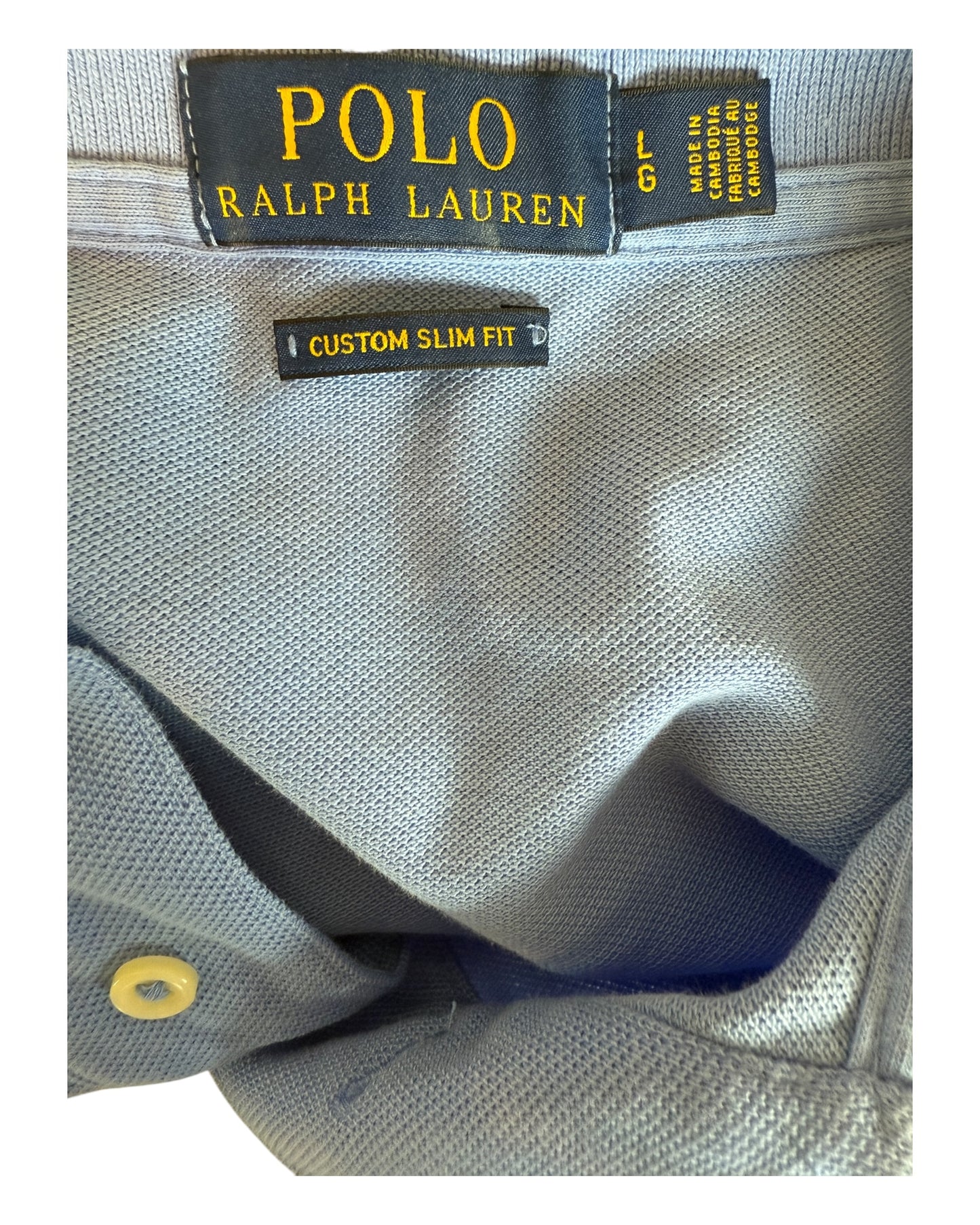 Polo Ralph Lauren Poloshirt hellblau Größe L