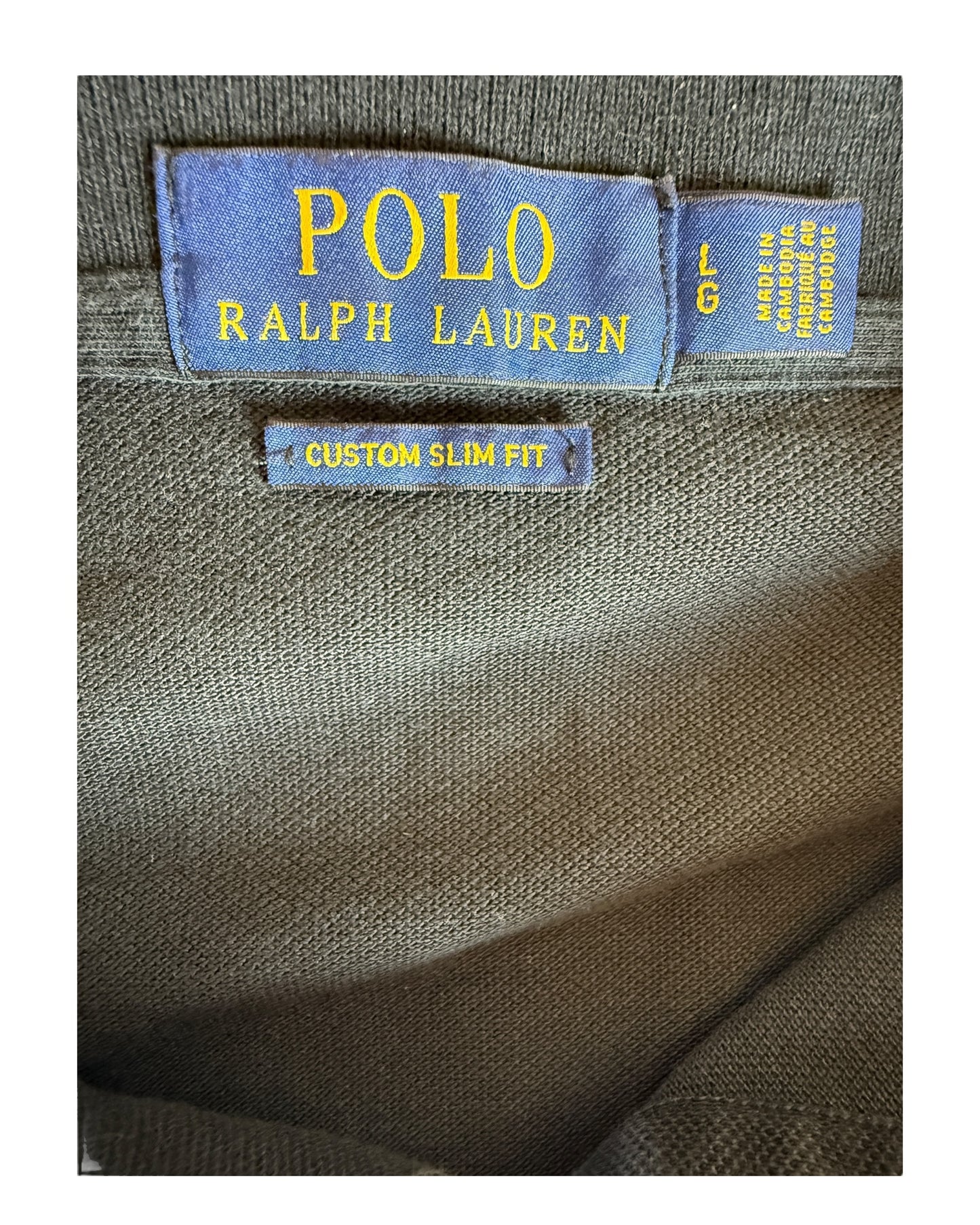 Polo Ralph Lauren Poloshirt schwarz Größe L