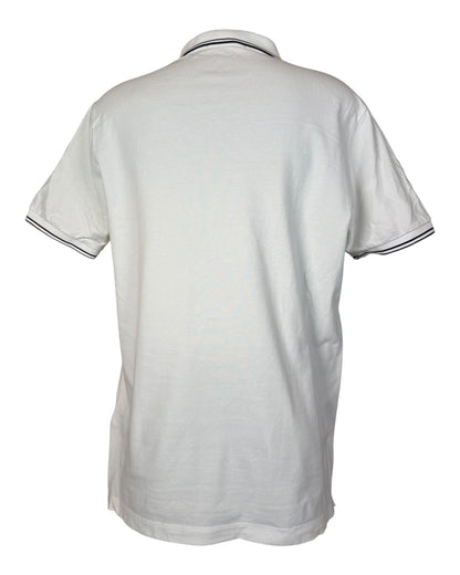 Stone Island Poloshirt weiß Größe XL