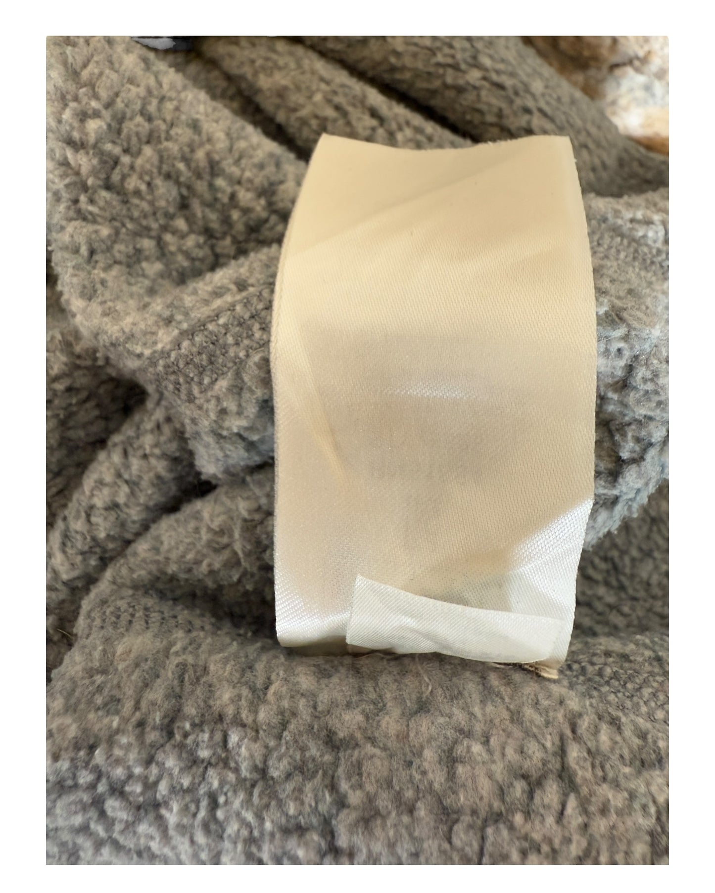 Patagonia Fleece Half Zip Pullover grau Größe L