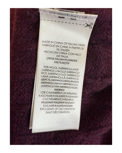 Polo Ralph Lauren Zopfmuster Pullover rot Größe L