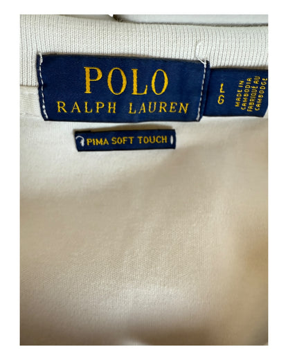 Polo Ralph Lauren Poloshirt weiß Größe L