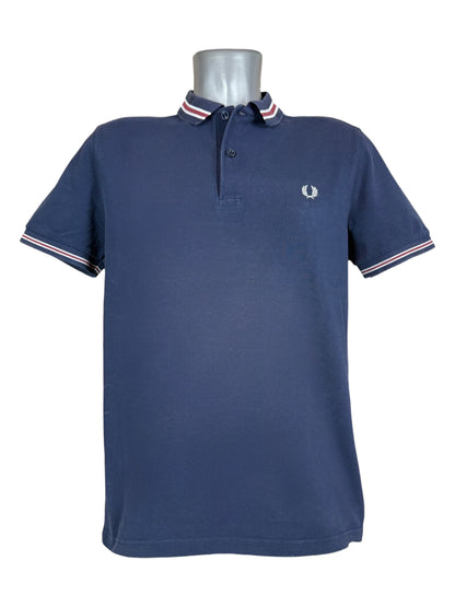 Fred Perry Poloshirt marineblau Größe M