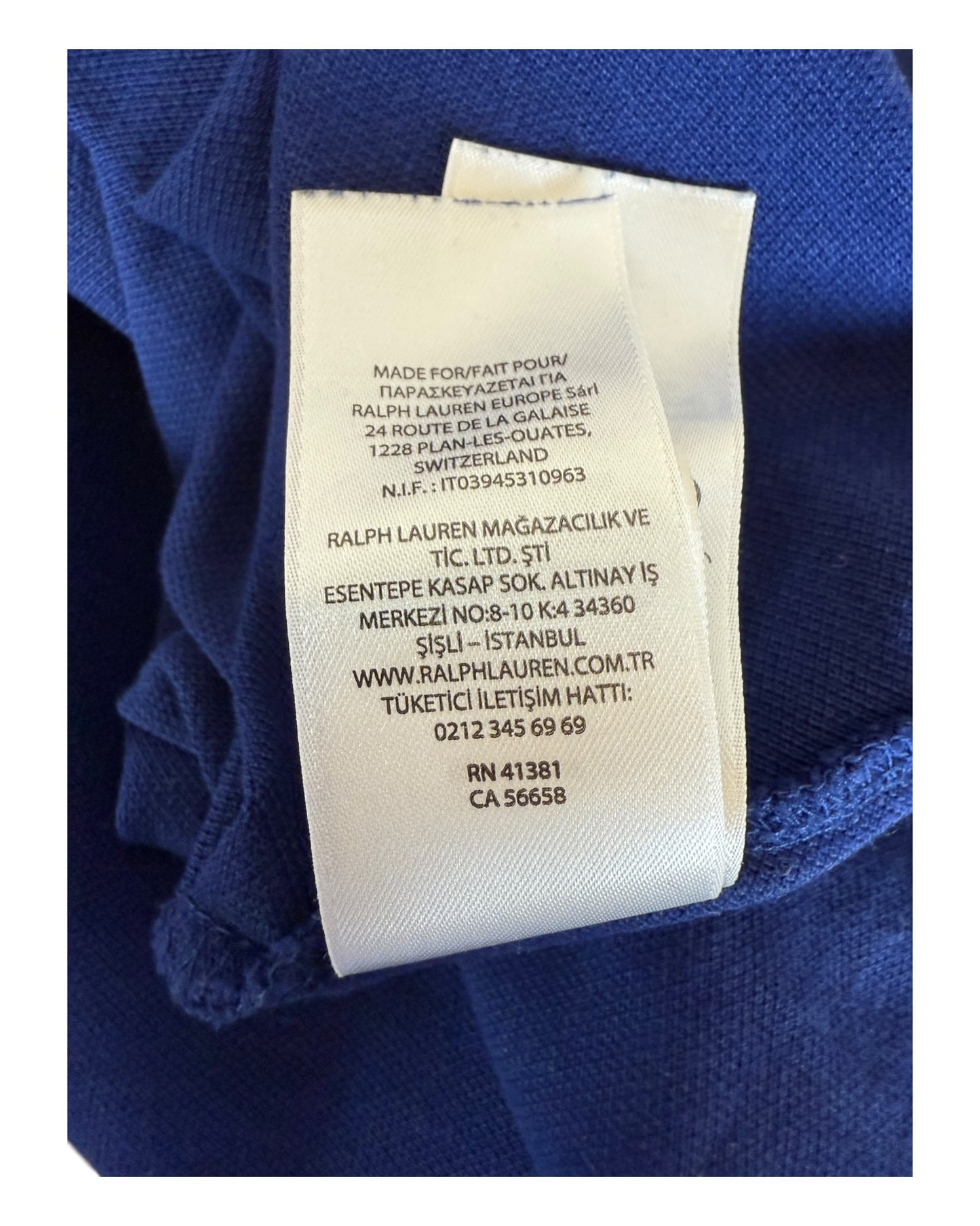 Polo Ralph Lauren Poloshirt royalblau Größe M