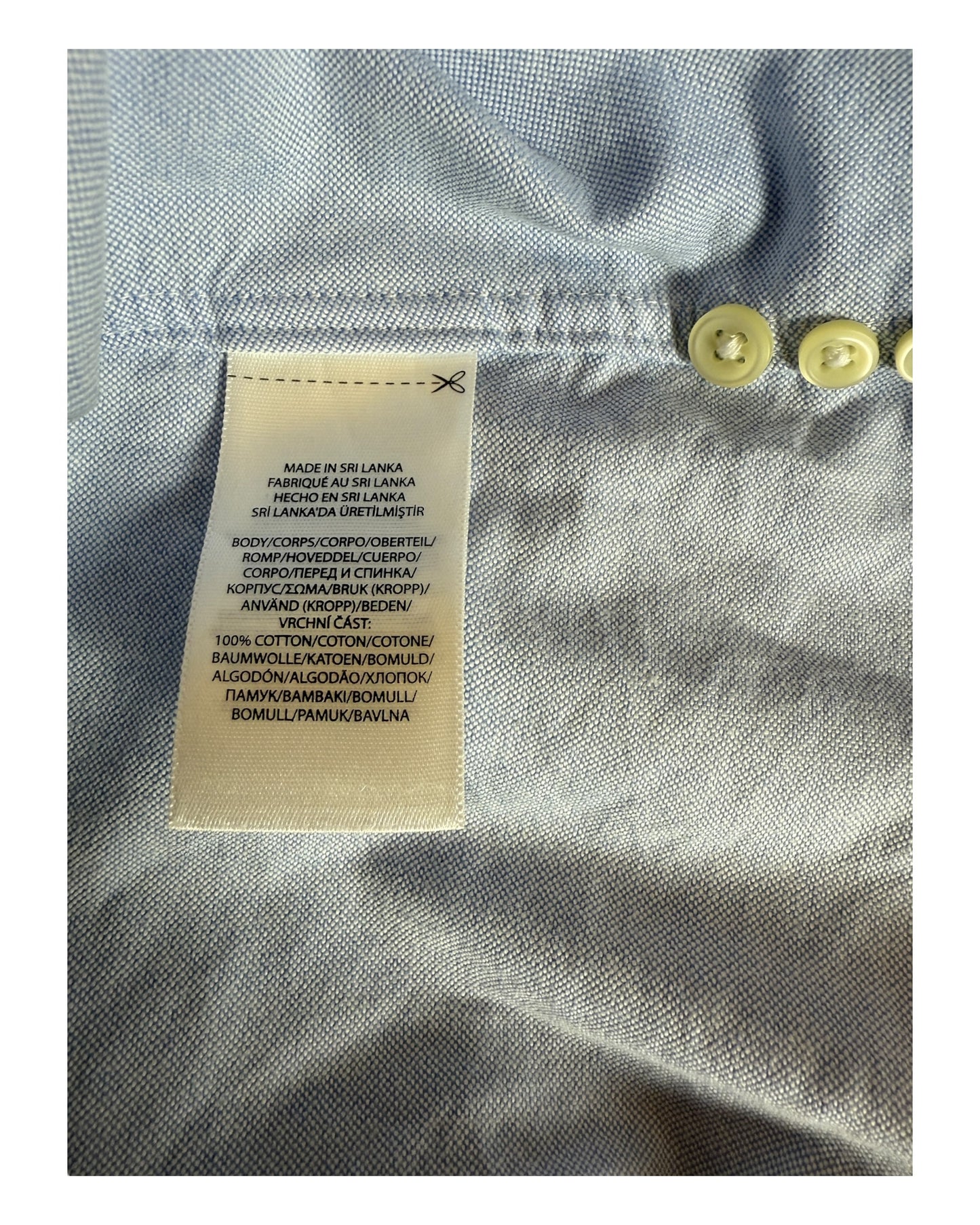 Polo Ralph Lauren Bluse hellblau Größe S