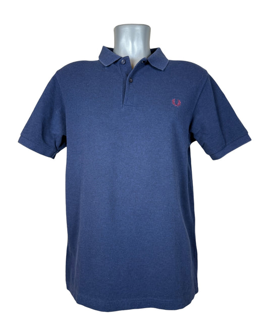 Fred Perry Poloshirt marineblau Größe L