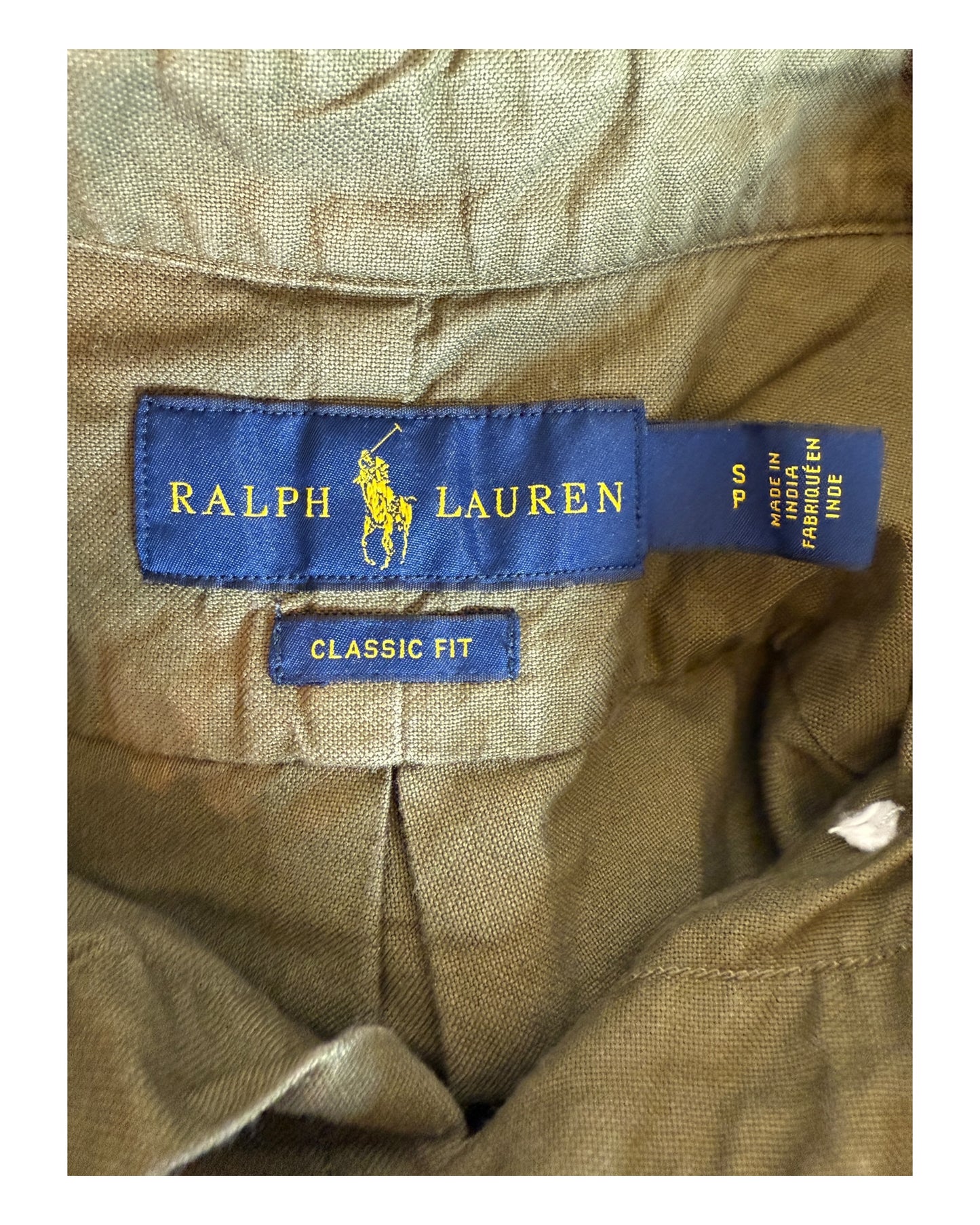 Polo Ralph Lauren Oxfordhemd khaki Größe S