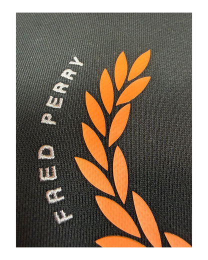 Fred Perry Pullover schwarz Größe S