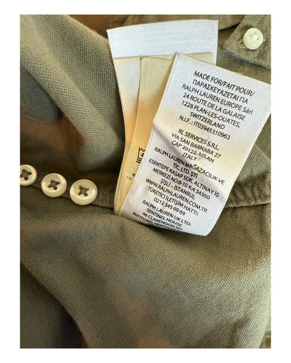 Polo Ralph Lauren Oxfordhemd khaki Größe M