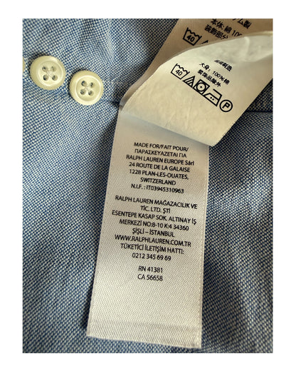 Polo Ralph Lauren Oxfordhemd hellblau Größe M