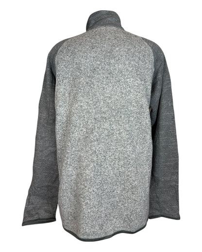 Patagonia Fleece Half Zip Pullover grau Größe L