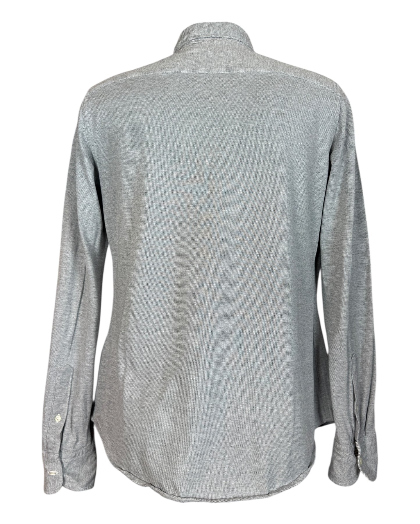 Polo Ralph Lauren Knit Oxford Bluse grau Größe L