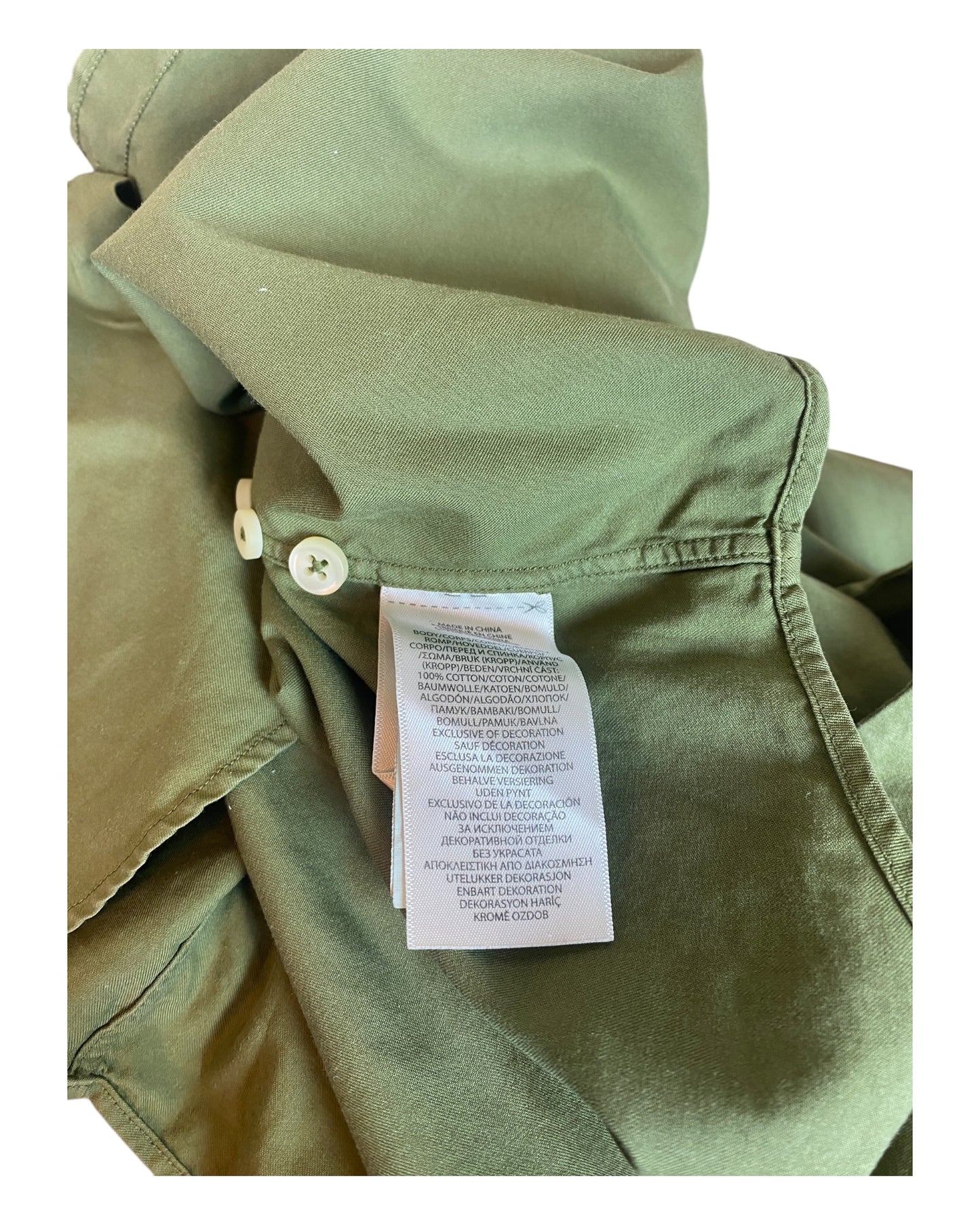 Polo Ralph Lauren Hemd khaki Größe M
