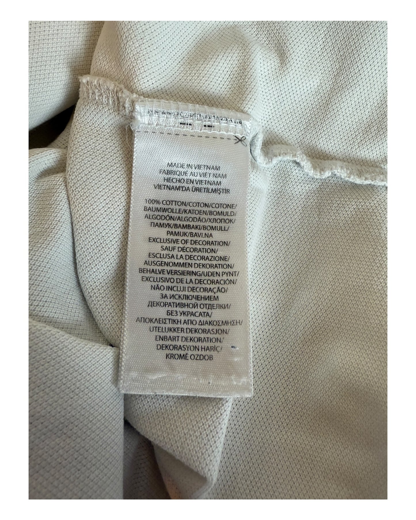 Polo Ralph Lauren Poloshirt weiß Größe L