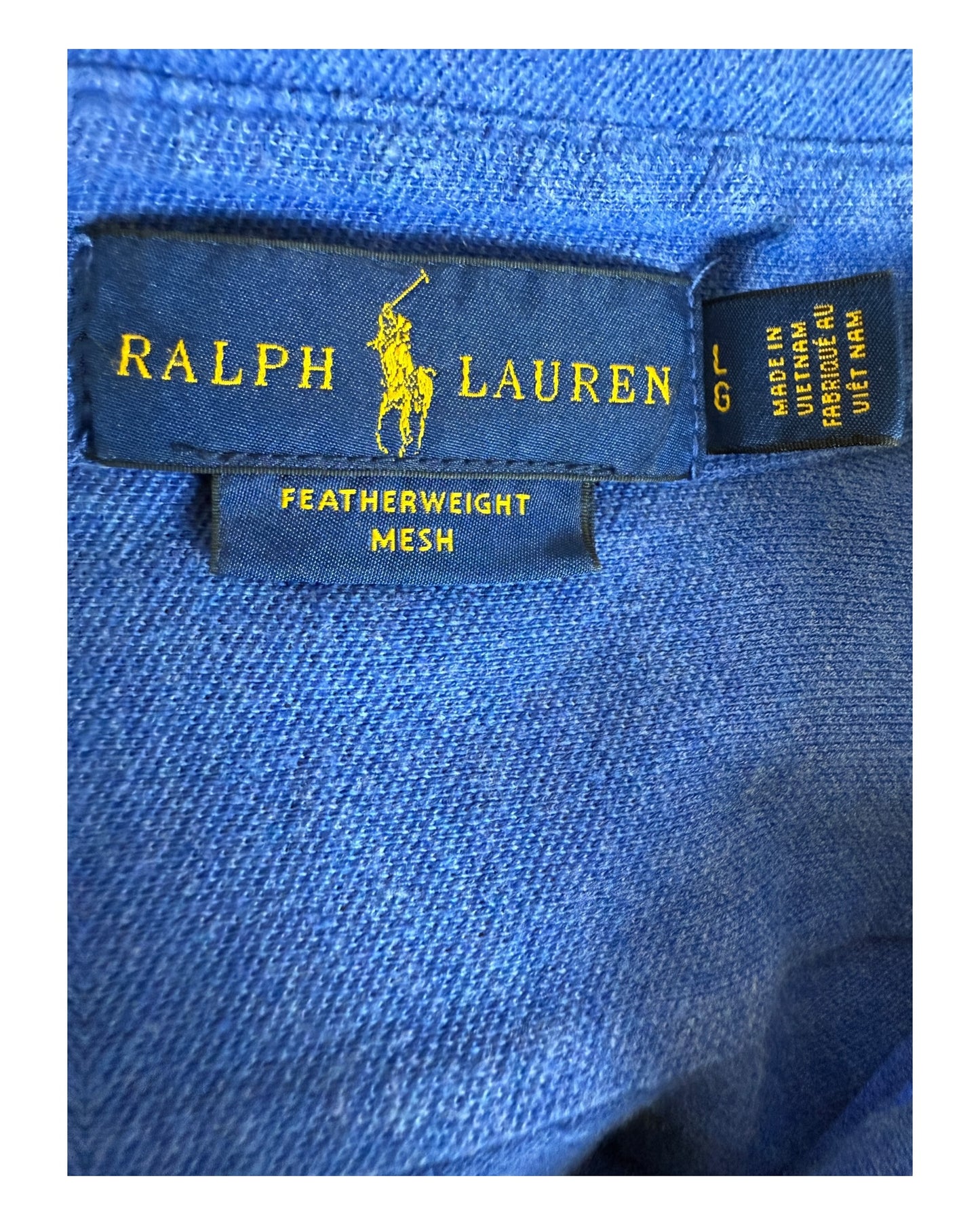 Polo Ralph Lauren Hemd blau Größe L