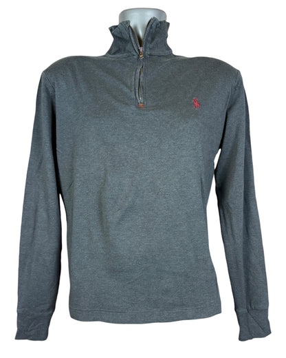 Polo Ralph Lauren Half Zip Pullover schwarz Größe S