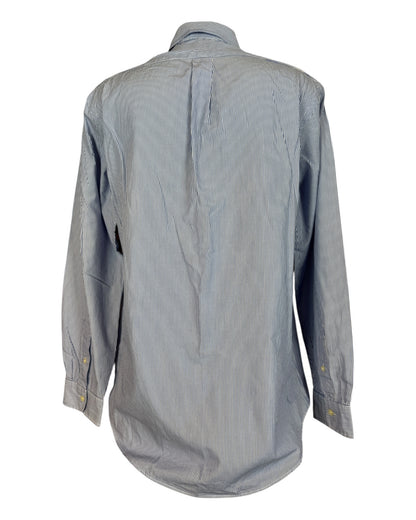 Polo Ralph Lauren Hemd blau weiß gestreift Größe L