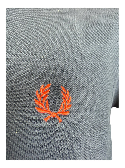 Fred Perry Poloshirt marineblau Größe M
