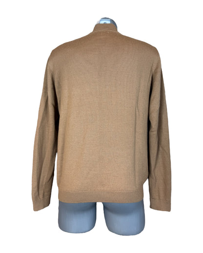 Paul Pullover High Neck braun Größe L