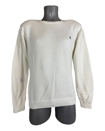Polo Ralph Lauren Pullover weiß Größe S