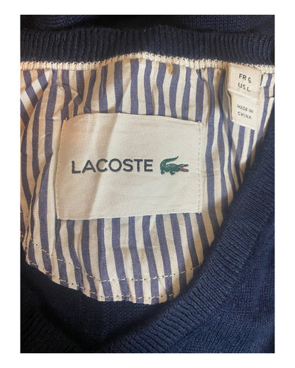 Lacoste Pullover marineblau Größe L