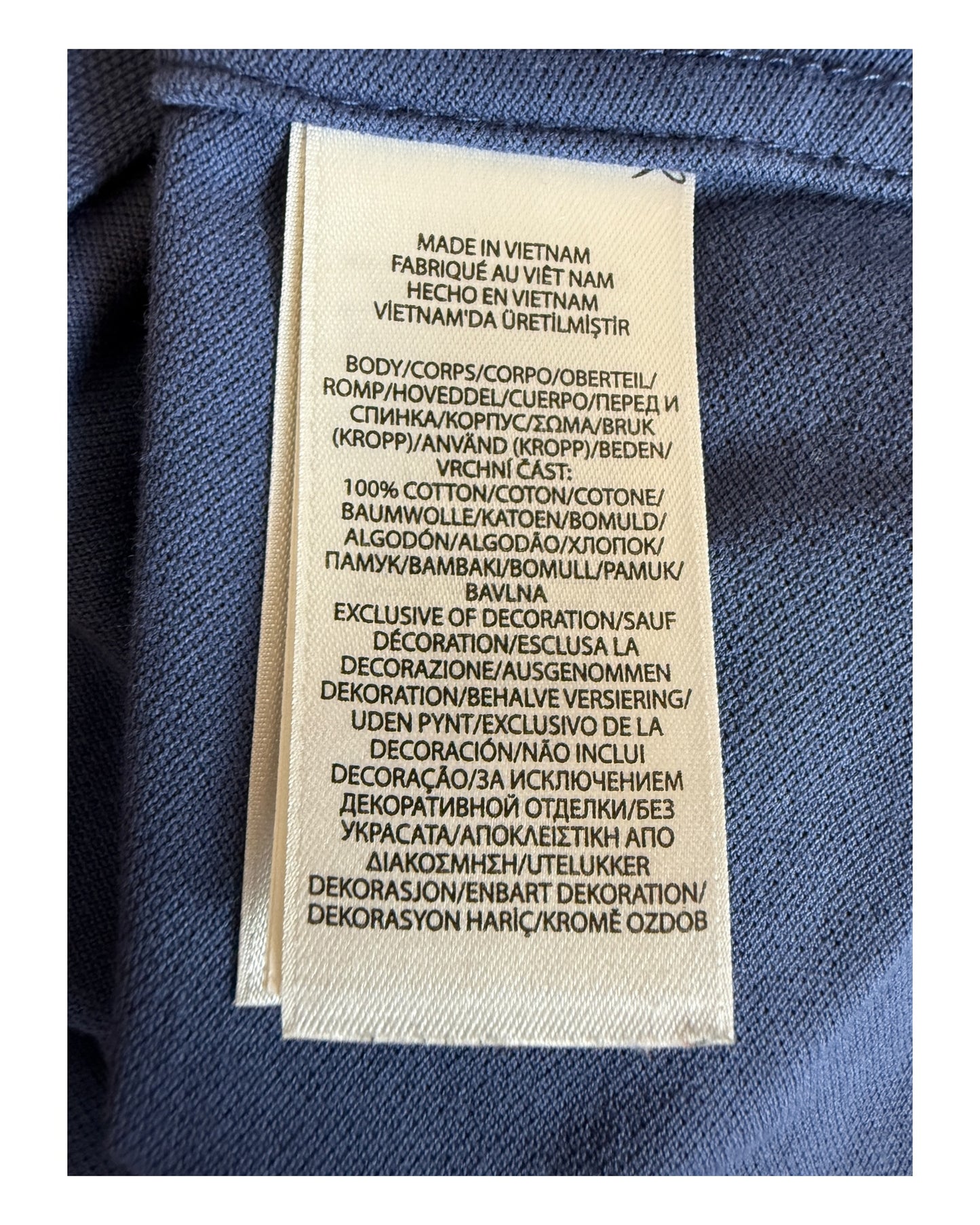 Polo Ralph Lauren Oxford Knit Bluse marineblau Größe S