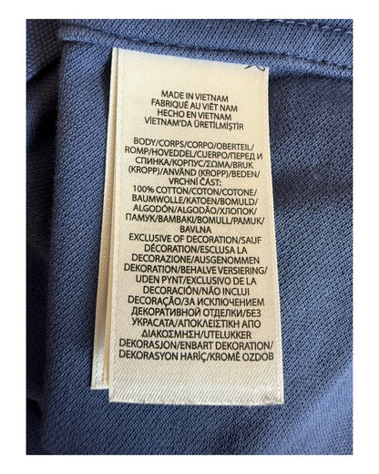 Polo Ralph Lauren Oxford Knit Bluse marineblau Größe S