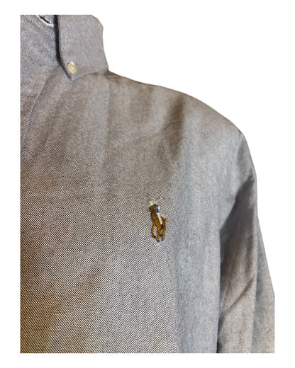 Polo Ralph Lauren Oxfordhemd grau Größe M