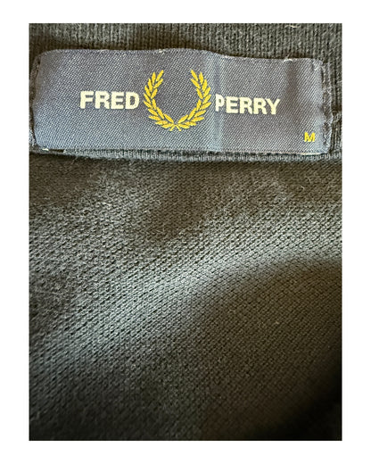 Fred Perry Poloshirt schwarz Größe M