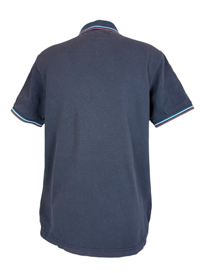 Fred Perry Poloshirt schwarz Größe L