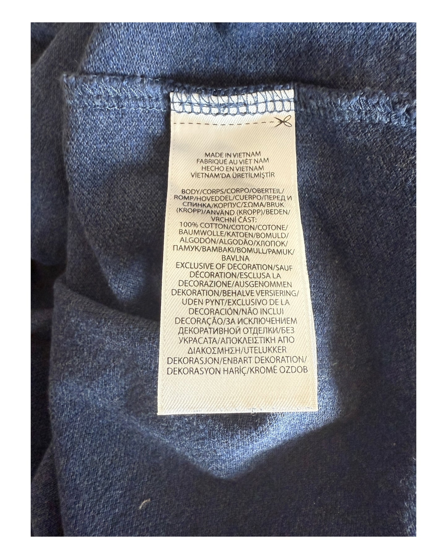 Polo Ralph Lauren langärmliges Poloshirt marineblau Größe M