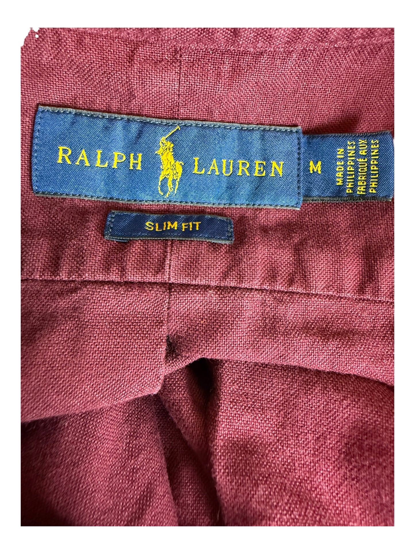Polo Ralph Lauren Oxfordhemd bordeauxrot Größe M
