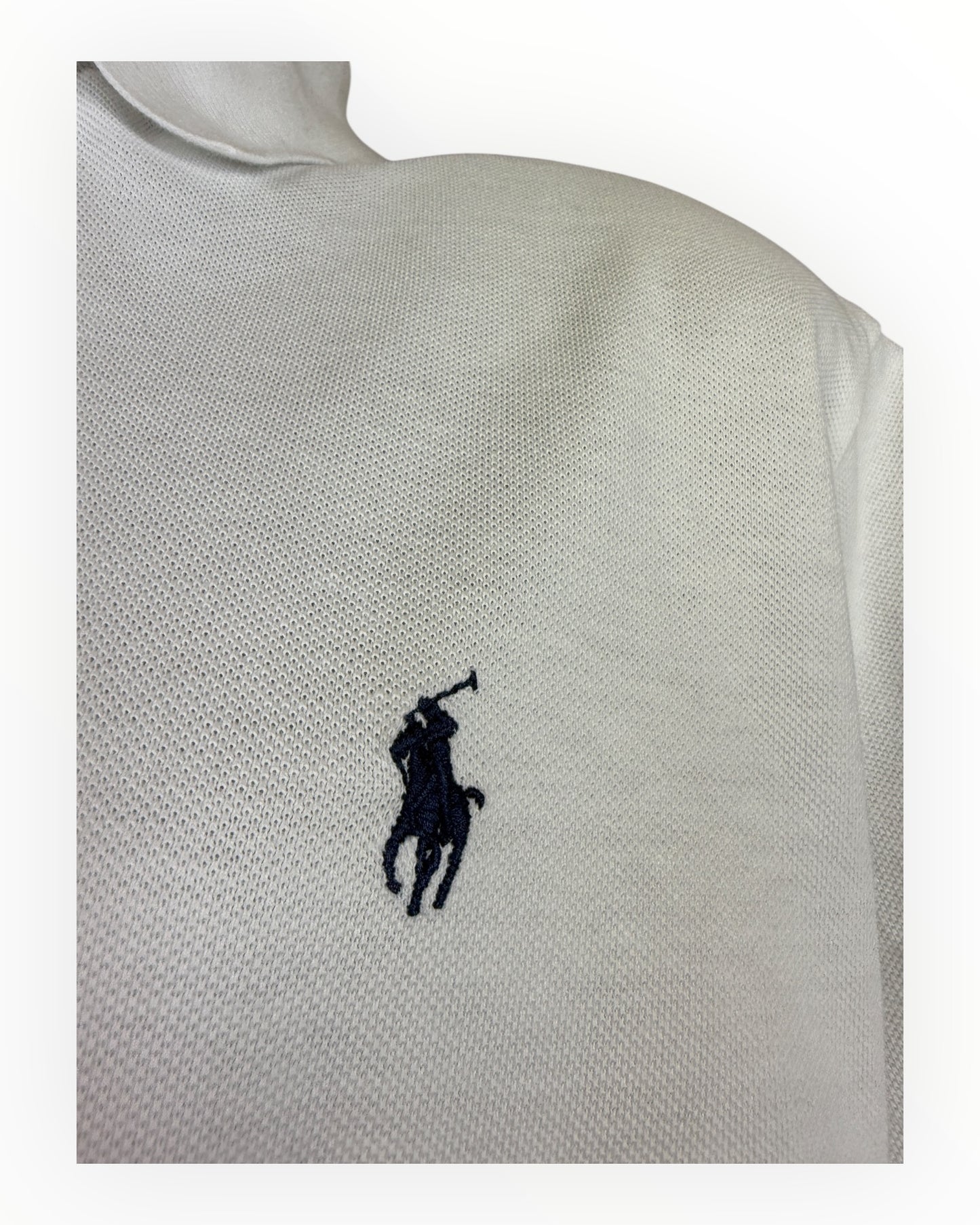 Polo Ralph Lauren Poloshirt weiß Größe L