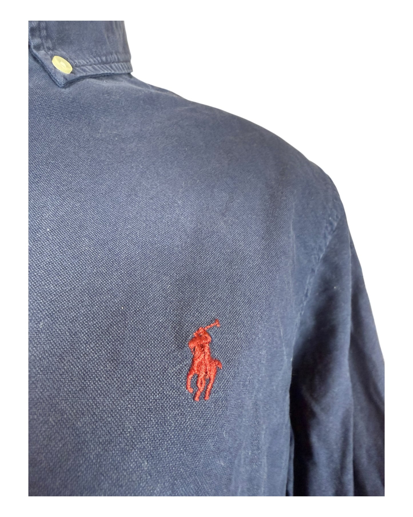 Polo Ralph Lauren Oxfordhemd marineblau Größe M