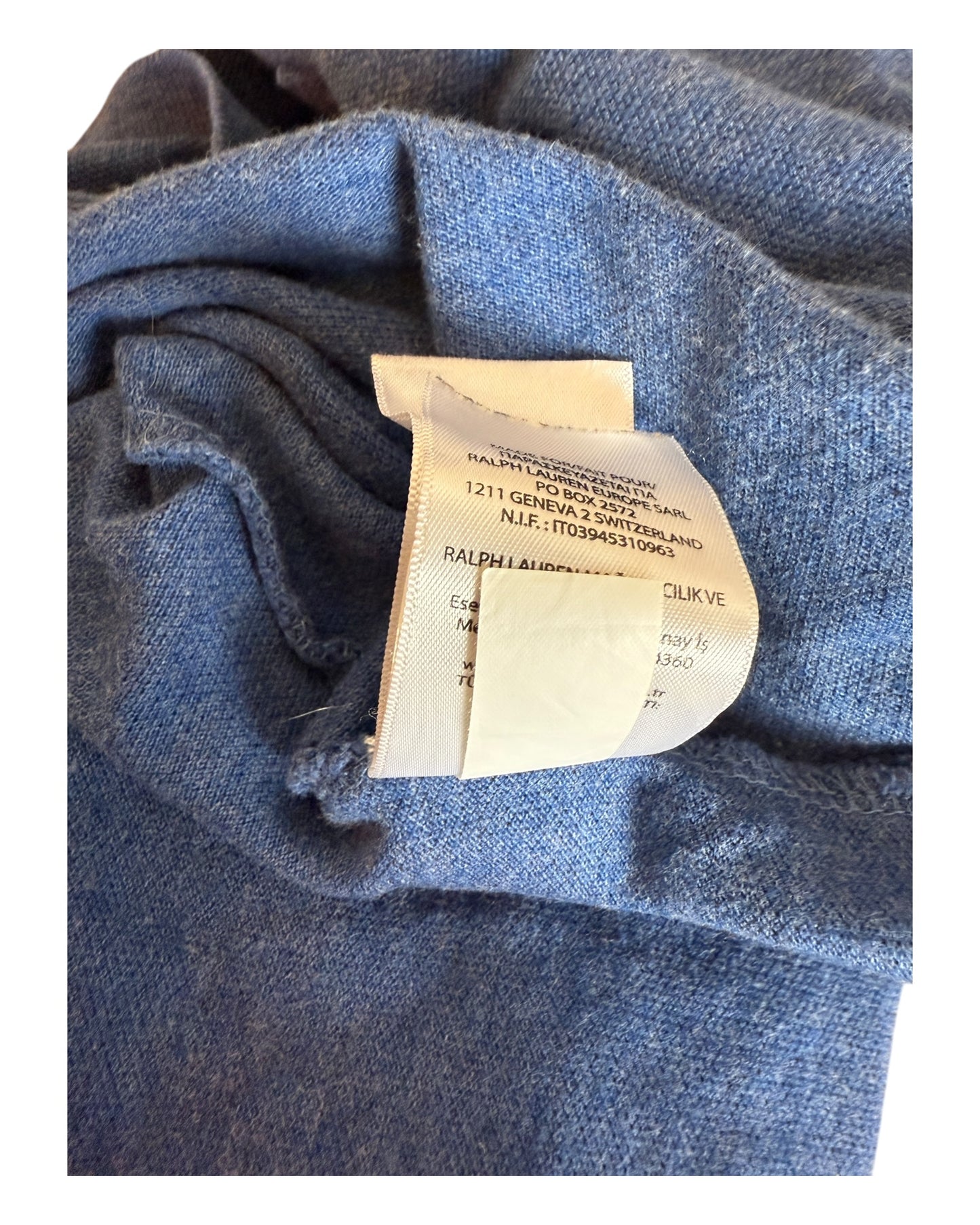 Polo Ralph Lauren Poloshirt blau Größe M