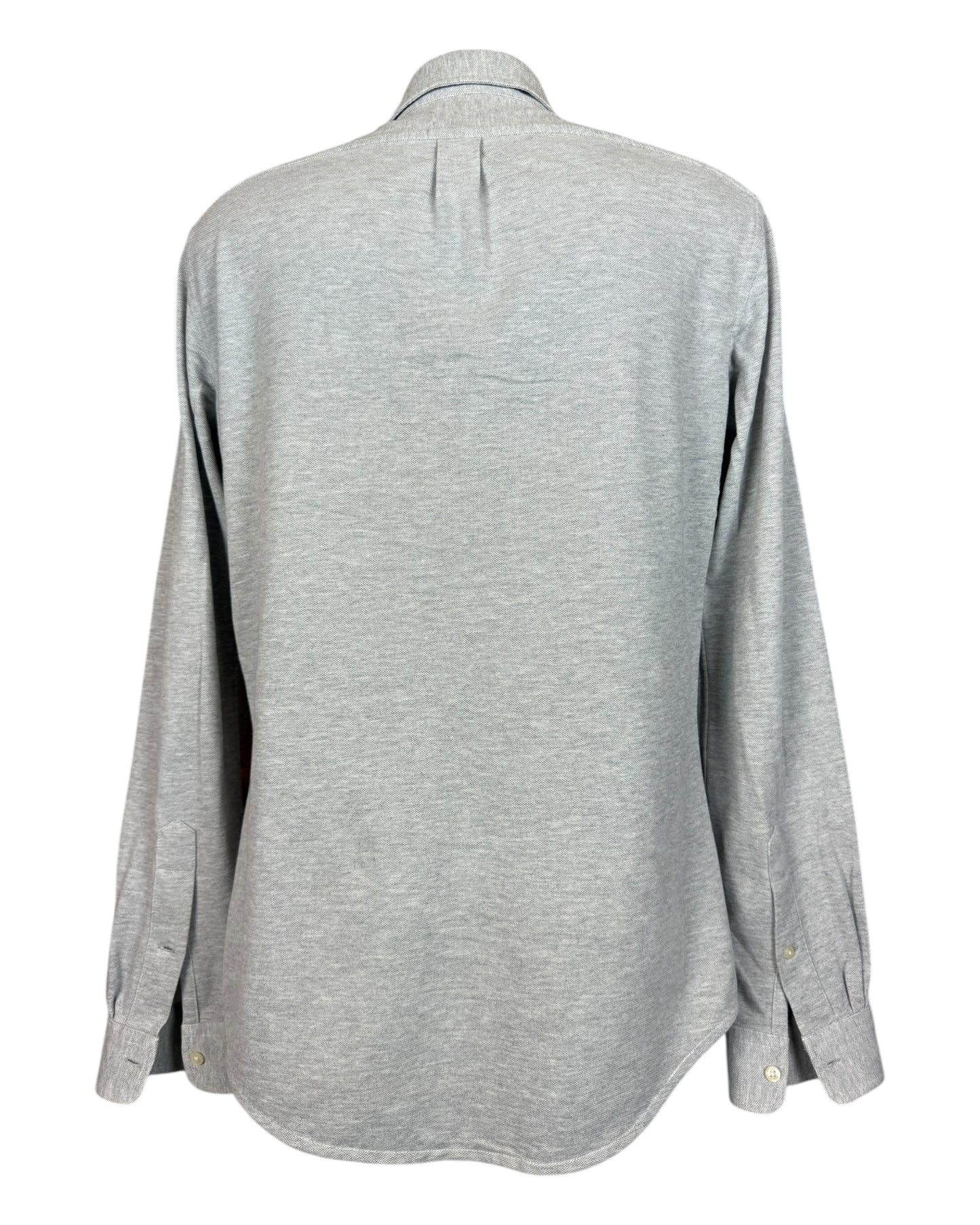 Polo Ralph Lauren Knit Oxfordhemd grau Größe M